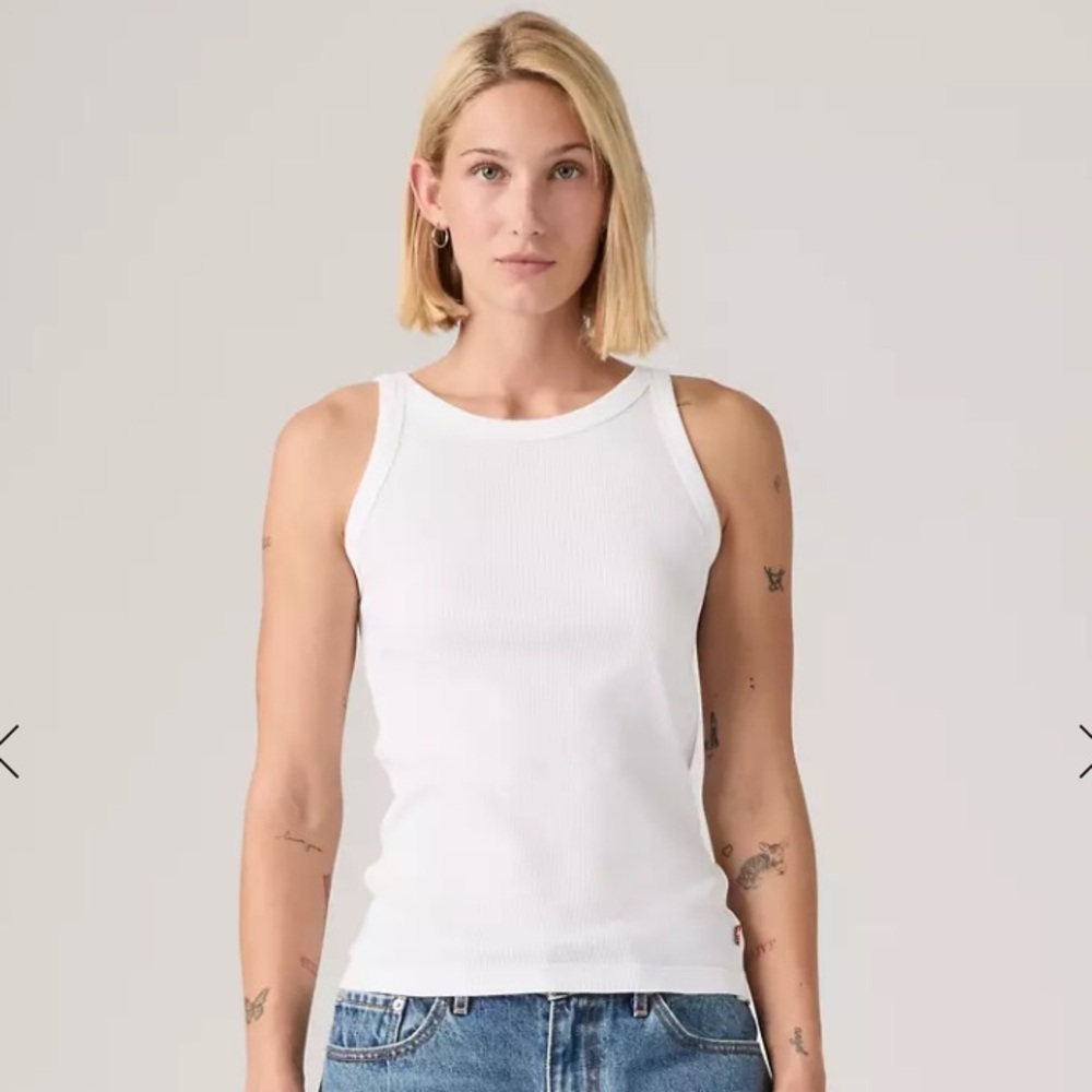 Levi’s White Tank Top - Medium